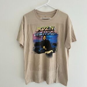 Ice Cube x Boyz N The Hood Tan Portrait Tee Large